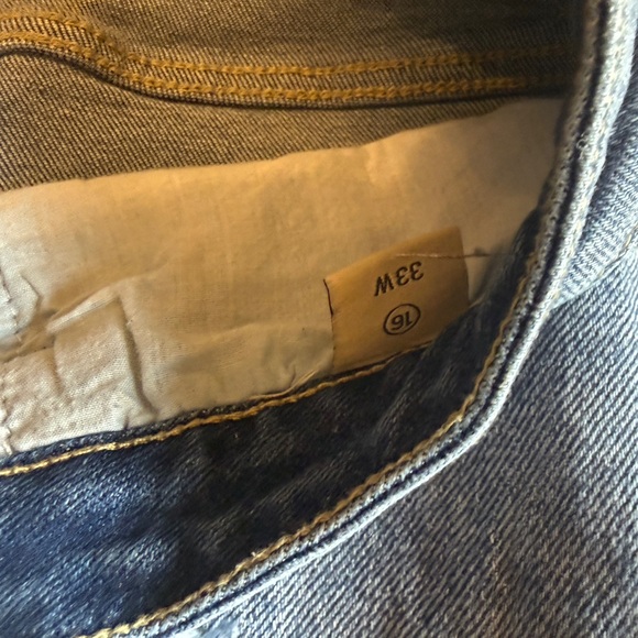 3 Distressed Denim Plus Size Jean Shorts Trio - Blue - Picture 3 of 10